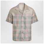 Burberry Beige shirt with shaded Check pattern