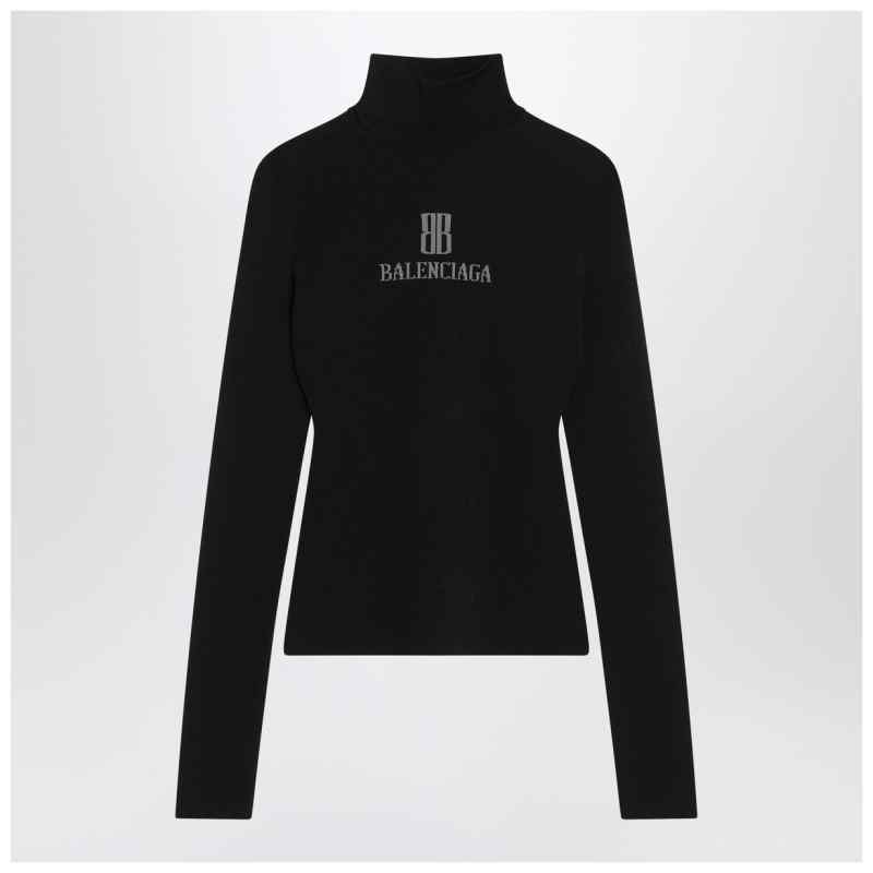 Balenciaga Black Nano BB turtleneck, theFeinheit