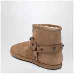Balenciaga Alaska Soft camel ankle boots