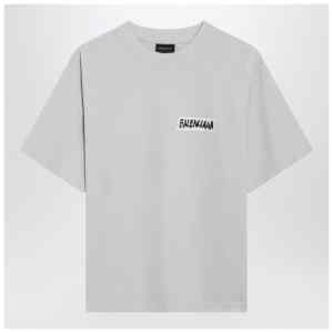 Balenciaga White Masking Tape T-shirt
