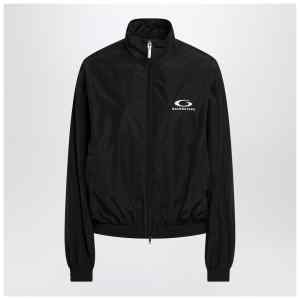 Balenciaga Black Loop Sports Icon zip jacket