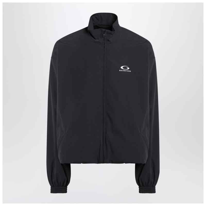 Balenciaga Black washed Loop Sports Icon zip jacket, theFeinheit