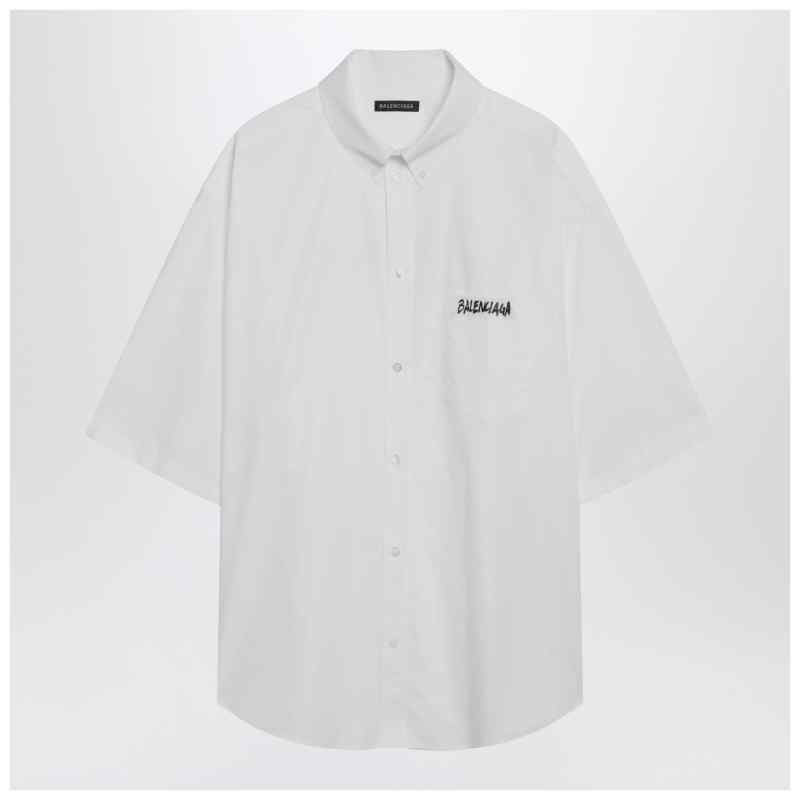 Balenciaga White Masking Tape shirt Balenciaga White Masking Tape shirt, theFeinheit