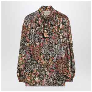 Valentino Garavani Silk blouse with floral print