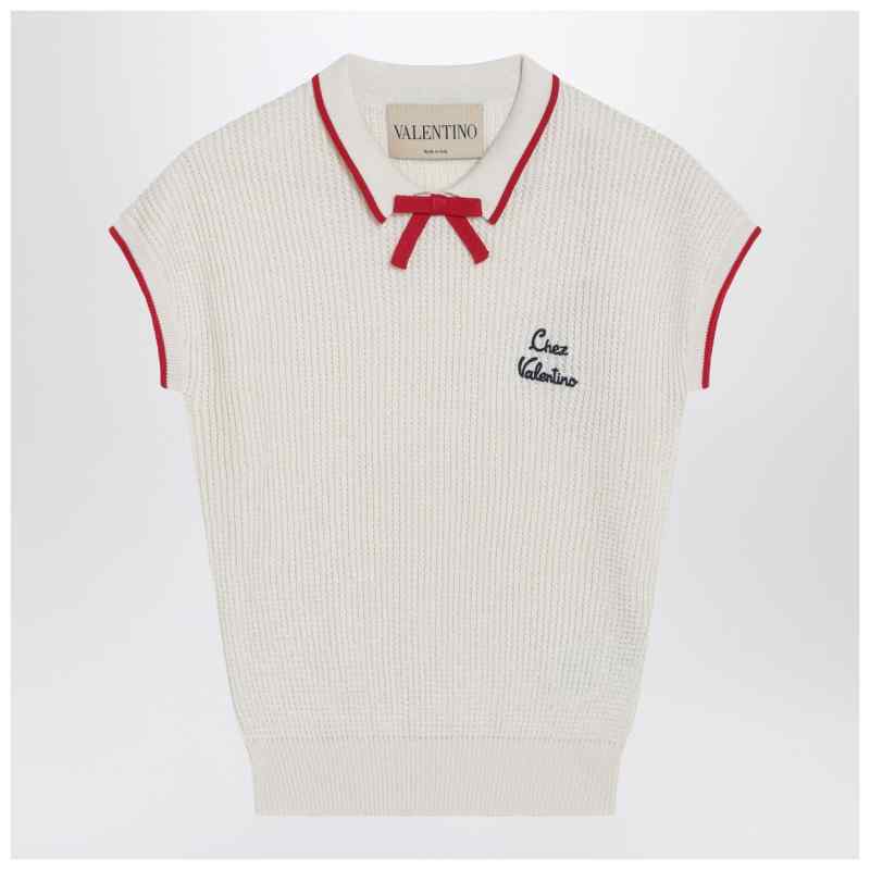 Valentino Garavani Chez Valentino cotton top, theFeinheit