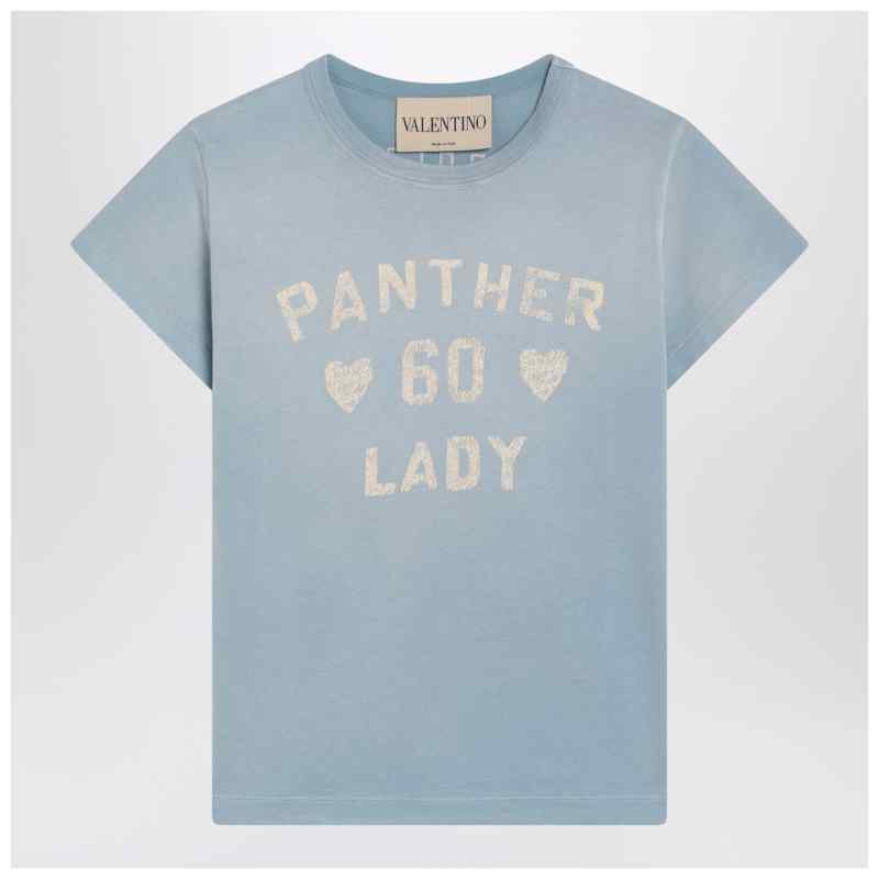 Valentino Garavani Light blue Panther Lady T-shirt, theFeinheit