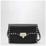 Valentino Small black Rockstud crossbody bag