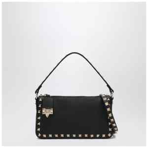 Valentino Garavani Black small Rockstud shoulder bag