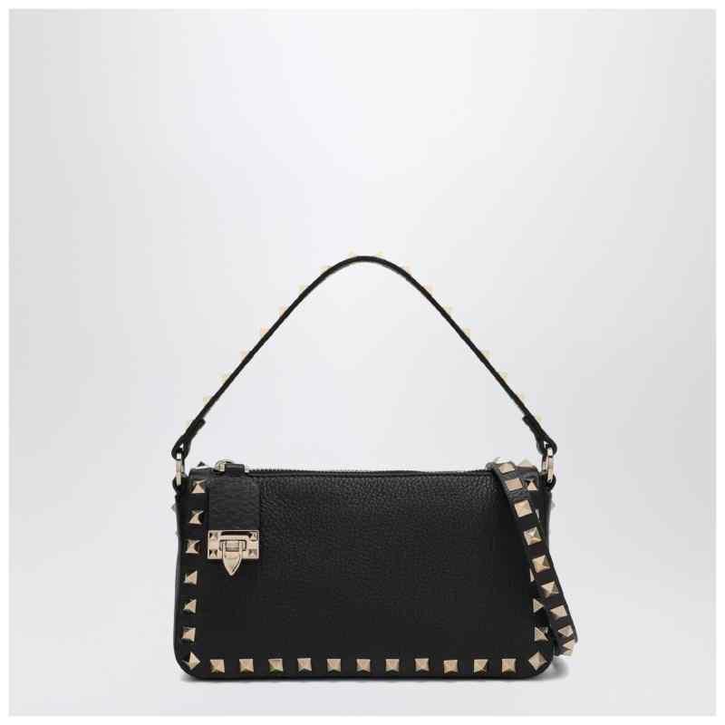 Valentino Garavani Black small Rockstud shoulder bag Valentino Garavani Black small Rockstud shoulder bag, theFeinheit