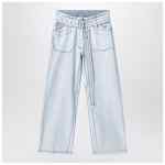 Acne Studios Denim trousers with matching adjustable belt