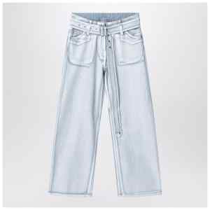 Acne Studios Denim trousers with matching adjustable belt