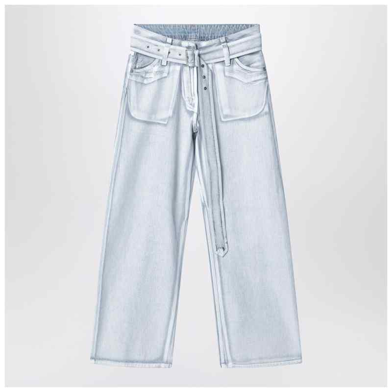Acne Studios Denim trousers with matching adjustable belt Acne Studios Denim trousers with matching adjustable belt, theFeinheit