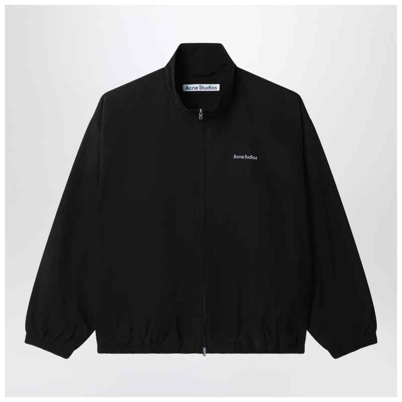 Acne Studios Logo zipper jacket black Acne Studios Logo zipper jacket black, theFeinheit