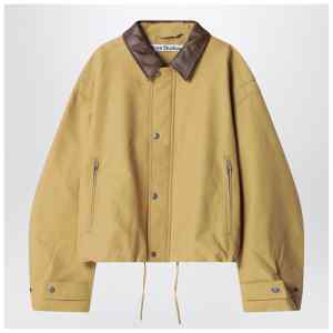 Acne Studios Twill bomber jacket Sand beige