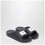 Givenchy Label flat mules in black rubber