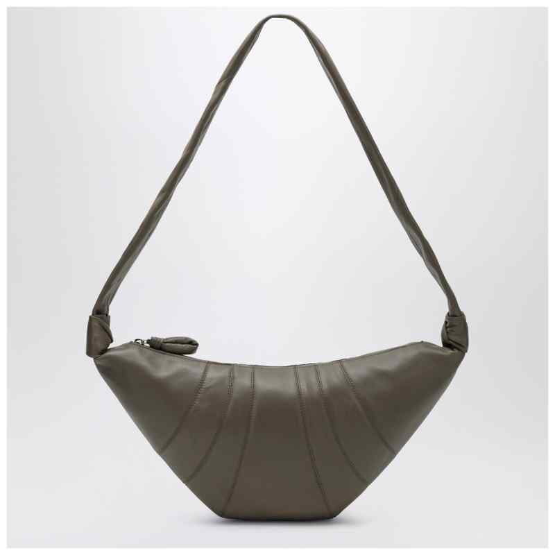LEMAIRE Medium khaki green Croissant bag LEMAIRE Medium khaki green Croissant bag, theFeinheit