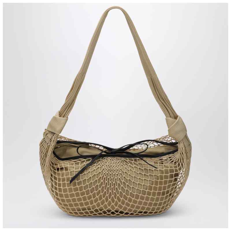 LEMAIRE Beige Croissant Filt Bag, theFeinheit