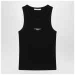 Givenchy Black slim-cut tank top with logo