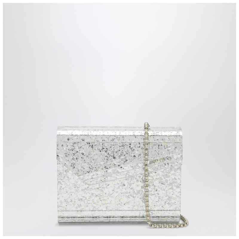 Jimmy Choo Champagne-coloured Candy clutch Jimmy Choo Champagne-coloured Candy clutch, theFeinheit