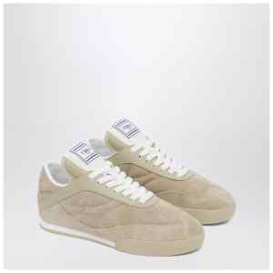 Chloé Kick Pale Khaki suede sneakers