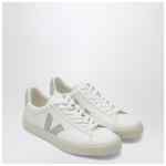 VEJA Campo sneakers in white and matcha leather