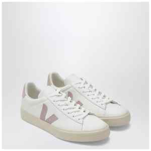 VEJA Campo sneakers in white and pink leather