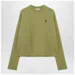Ami Paris Ami de Coeur matcha green sweatshirt