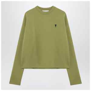 Ami Paris Ami de Coeur matcha green sweatshirt