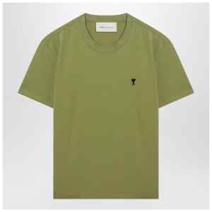 Ami Paris Ami De Coeur Matcha T-shirt