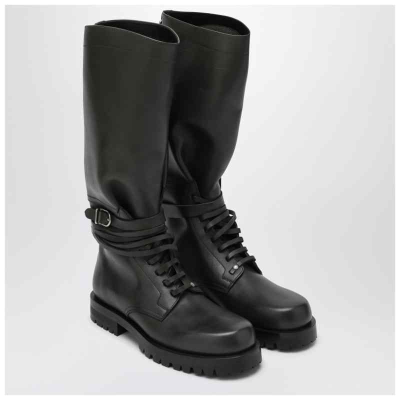 Durazzi Milano Dark green high combat boots Durazzi Milano Dark green high combat boots, theFeinheit