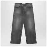 Golden Goose Wide grey washed jeans