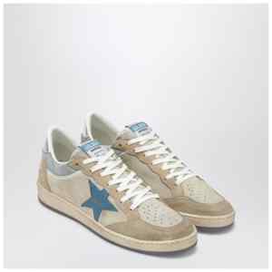 Golden Goose Ball Star beige/grey/silver sneakers