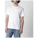 ZEGNA White T-shirt with embroidered logo
