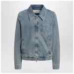 Ami Paris Denim zip-up Ami De Coeur jacket