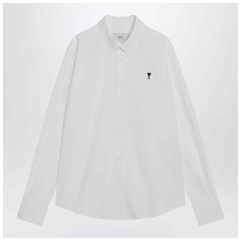 Ami Paris White Ami De Coeur shirt Ami Paris White Ami De Coeur shirt, theFeinheit