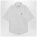 Ami Paris White Ami De Coeur boxy shirt