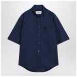 Ami Paris Ink blue boxy Ami De Coeur shirt