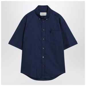 Ami Paris Ink blue boxy Ami De Coeur shirt