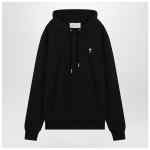 Ami Paris Black Ami De Coeur hooded sweatshirt