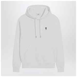 Ami Paris White Ami De Coeur hooded sweatshirt