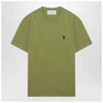 Ami Paris Matcha green cotton Ami De Coeur T-shirt