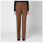 Jil Sander Brown wool trousers