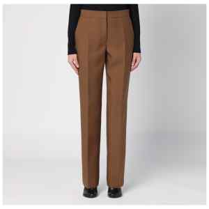 Jil Sander Brown wool trousers