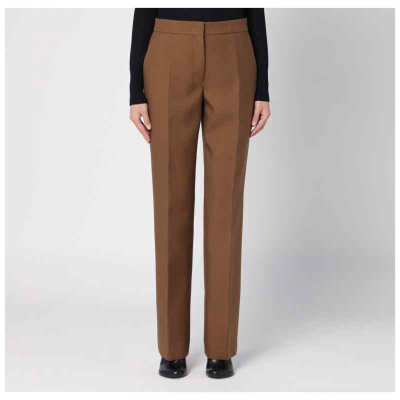 Jil Sander Brown wool trousers, theFeinheit