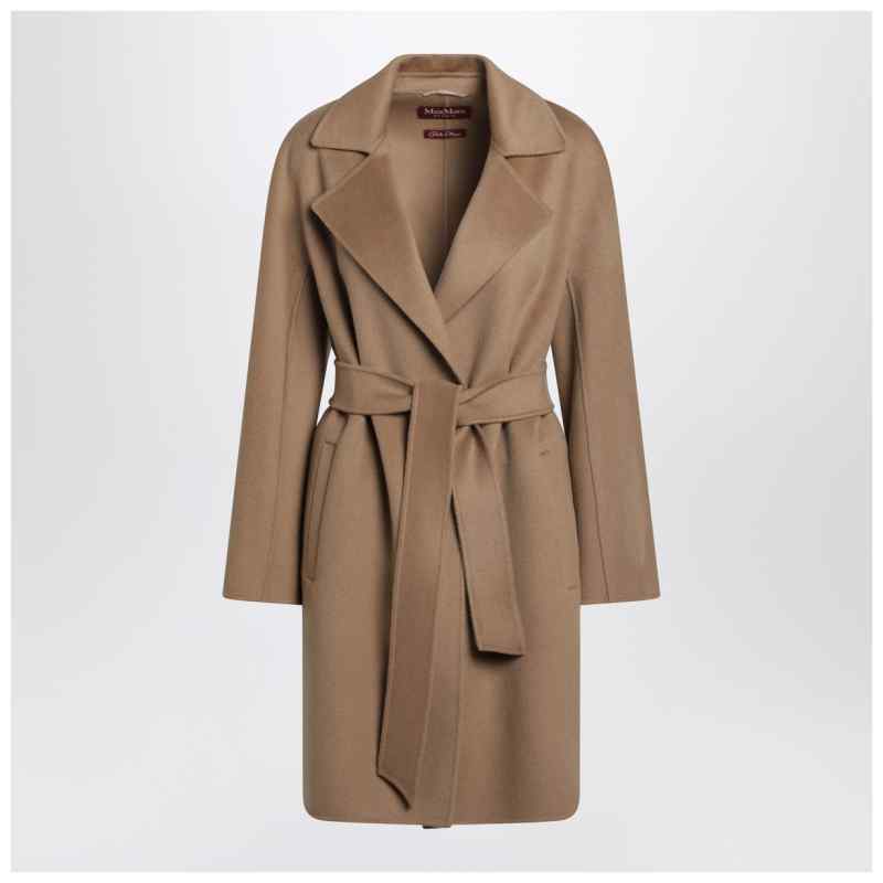 Max Mara Studio Camel wrap coat in cashmere and wool Max Mara Studio Camel wrap coat in cashmere and wool, theFeinheit