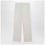 Max Mara Ivory straight-leg trousers
