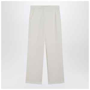 Max Mara Ivory straight-leg trousers