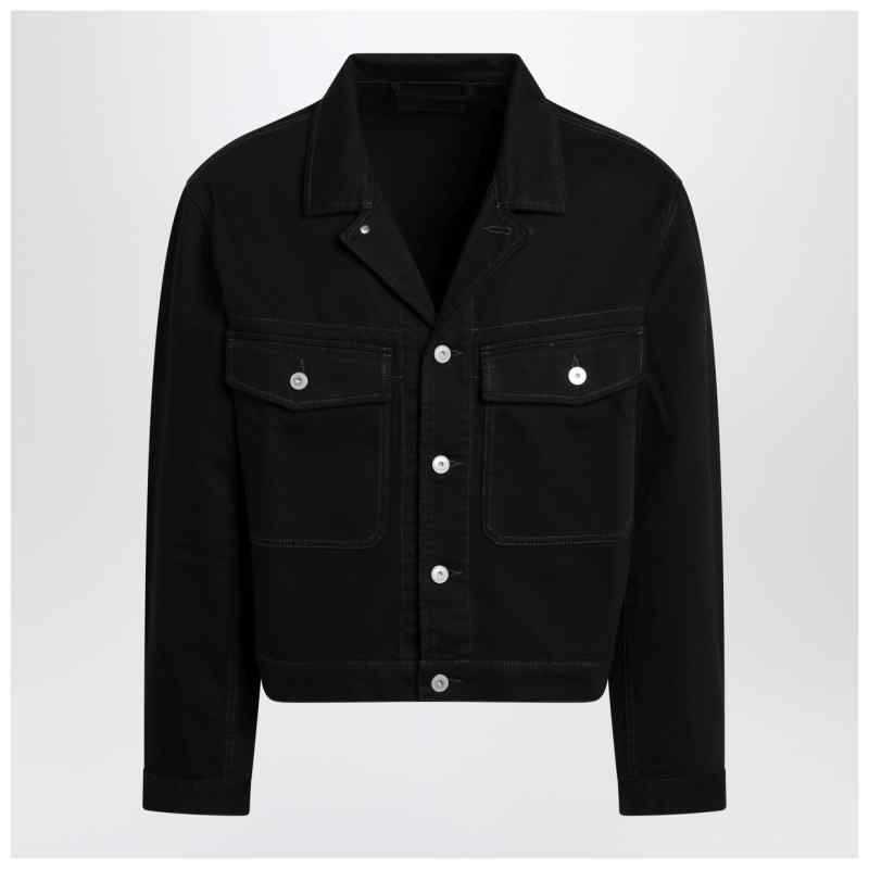 LEMAIRE Black denim jacket, theFeinheit