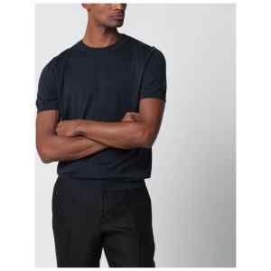 Lardini Blue wool-blend knit