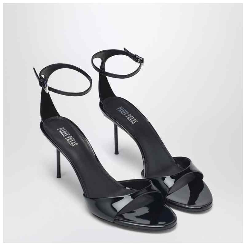 Paris Texas Lidia black patent leather sandal, theFeinheit